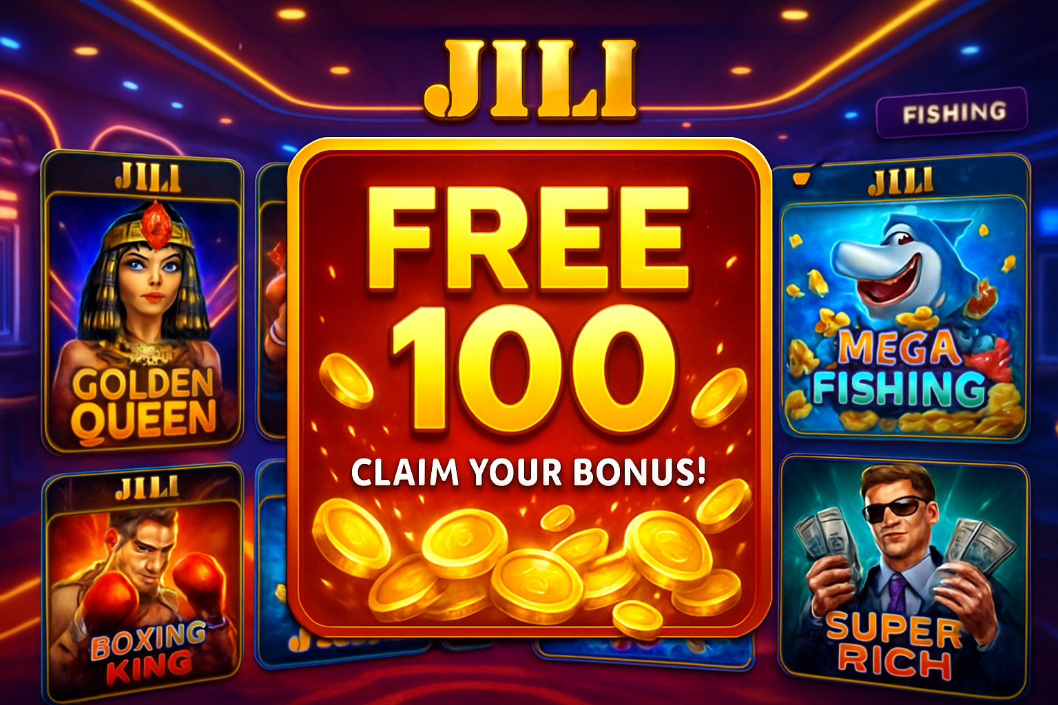 Unleash the Fun: Get Your Jili Games Free 100 Bonus Today!